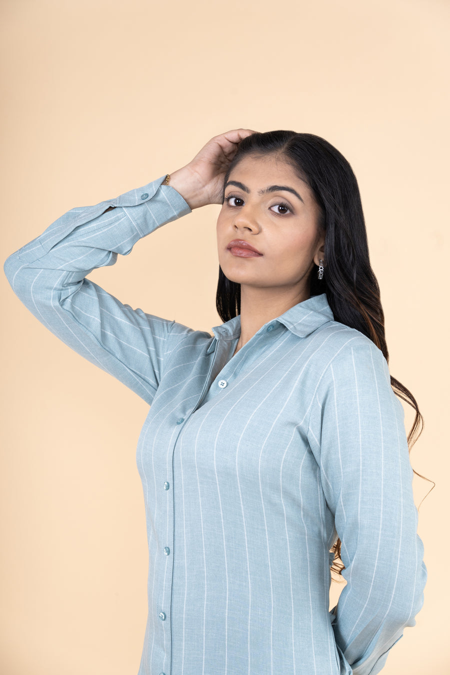 Shirt Dress Stripped