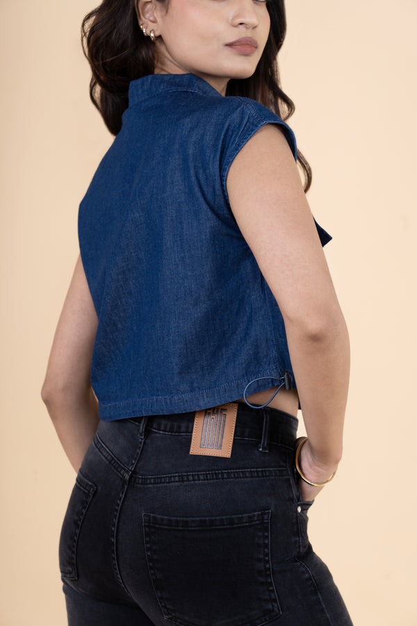 Carbon Black Bootcut Jeans