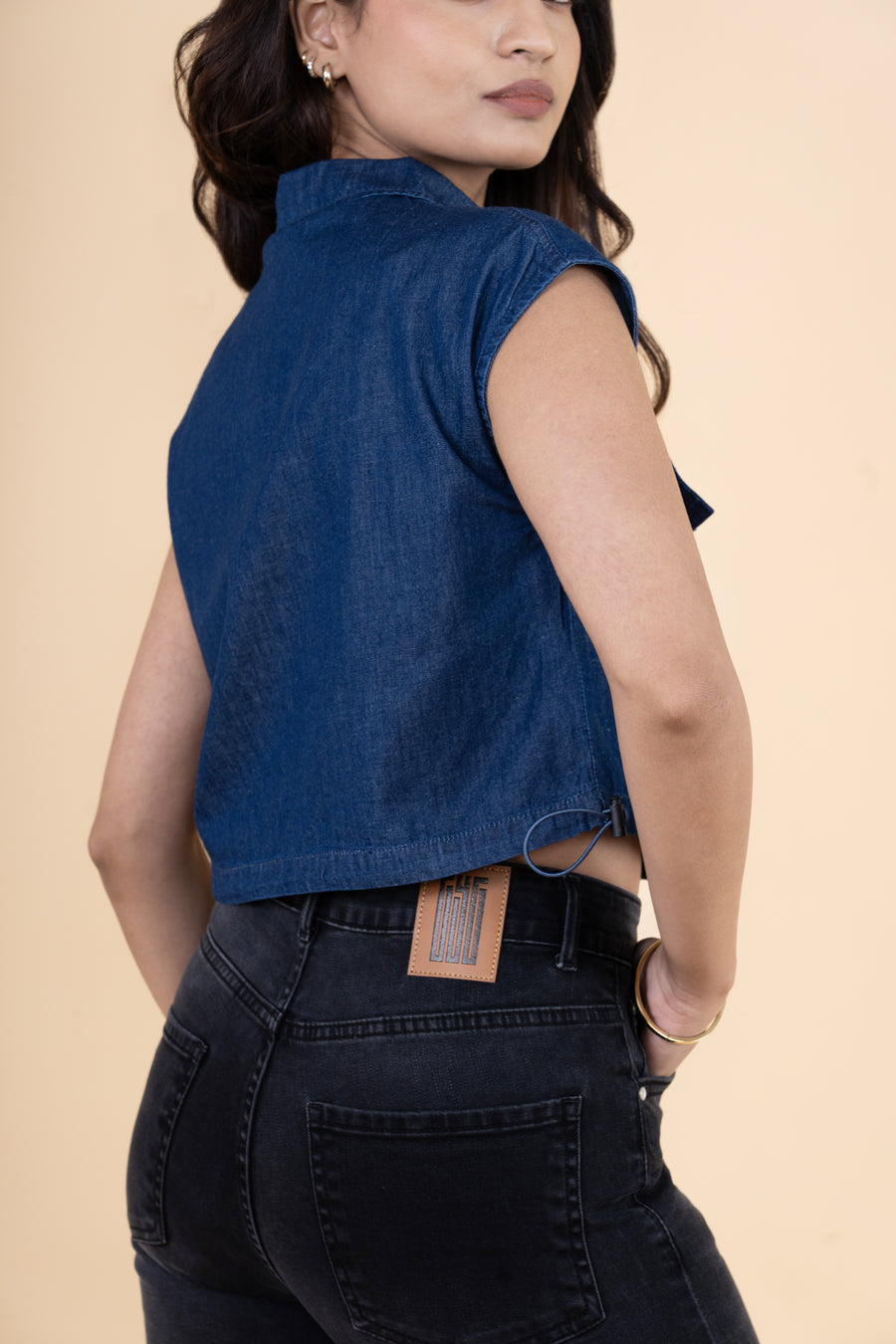 Carbon Black Bootcut Jeans