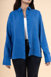 Oversized Linen Shirt