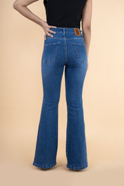 90s Stone Blue Bootcut Jeans