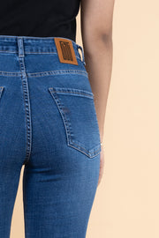 90s Stone Blue Bootcut Jeans