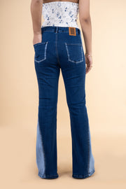 IRIS Blue Bootcut Jeans