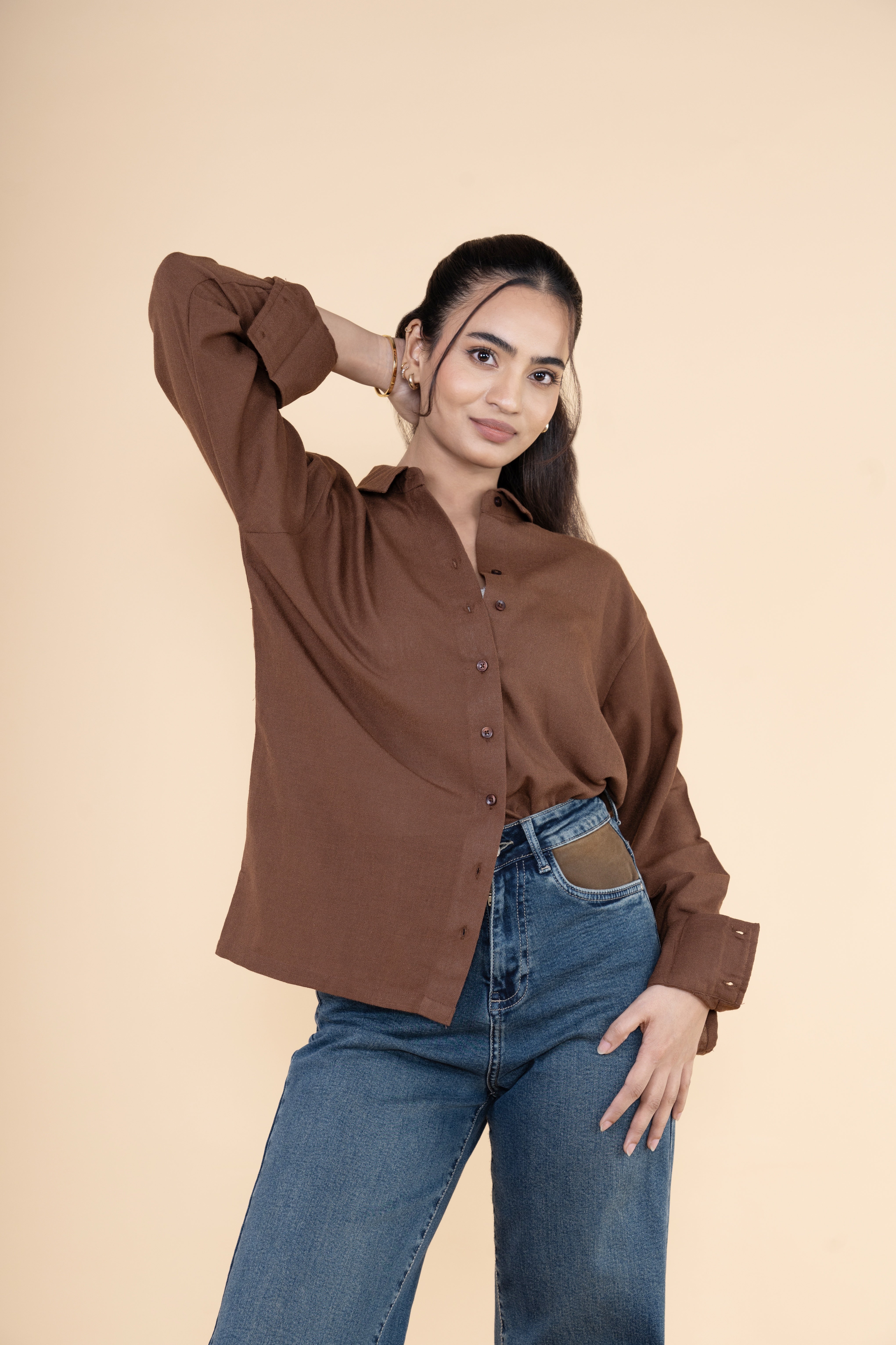 Oversized Linen Shirt