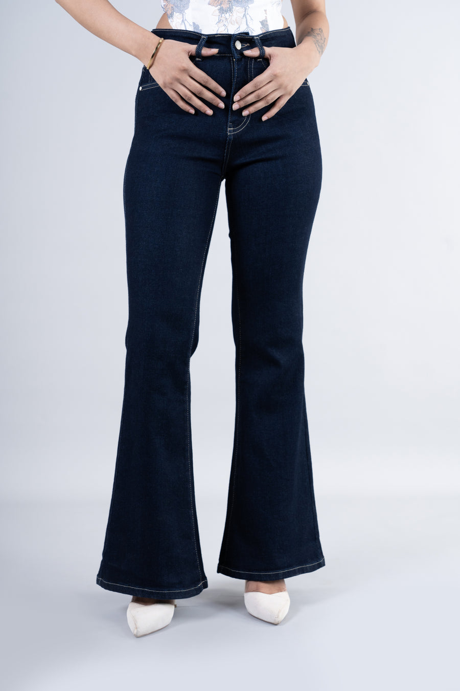 Floral Printed Corset Top