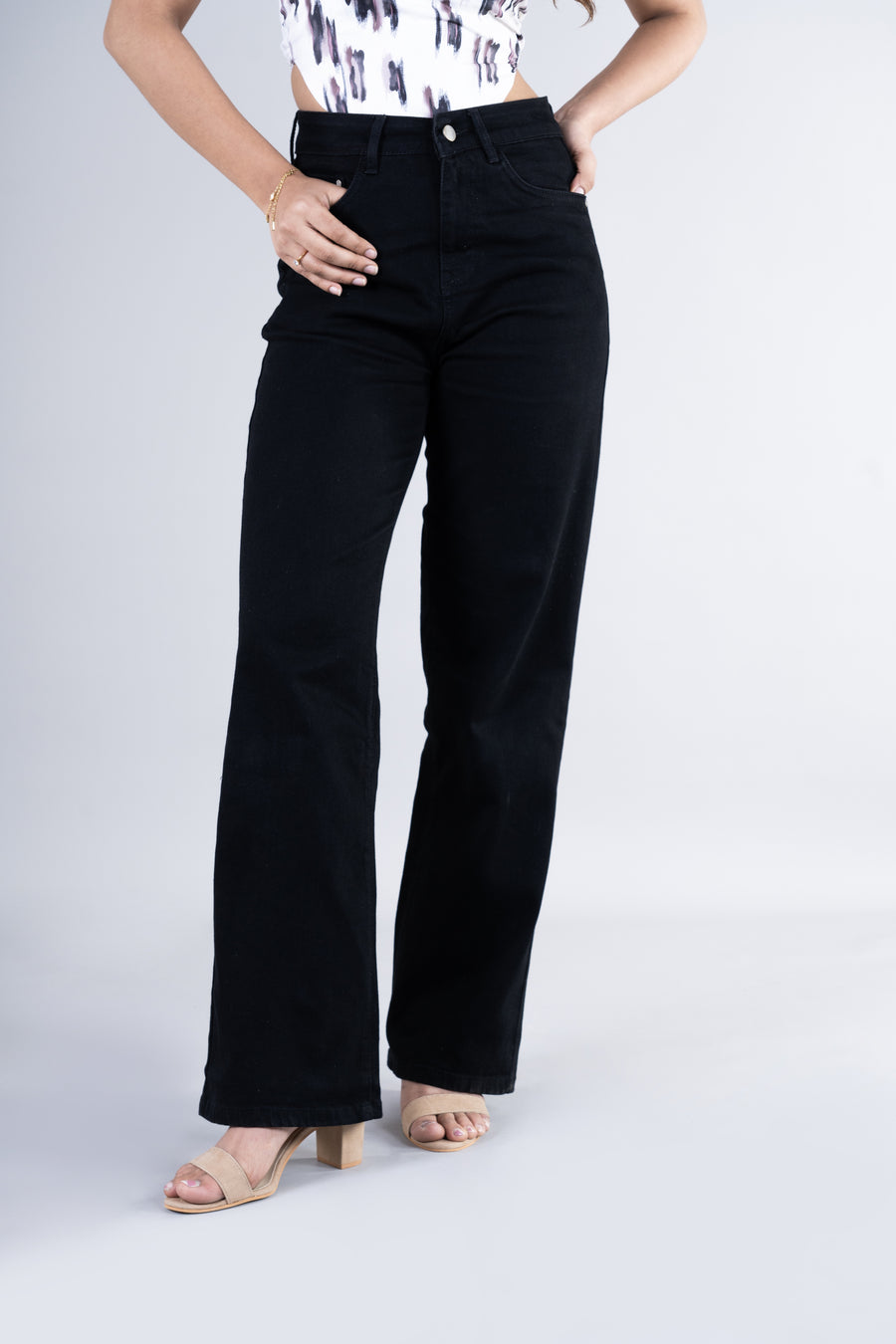 Blackout Straight Jeans