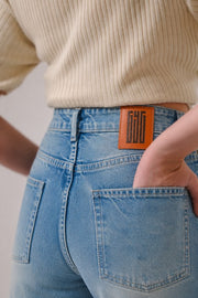 Blue Straight Fit Jeans