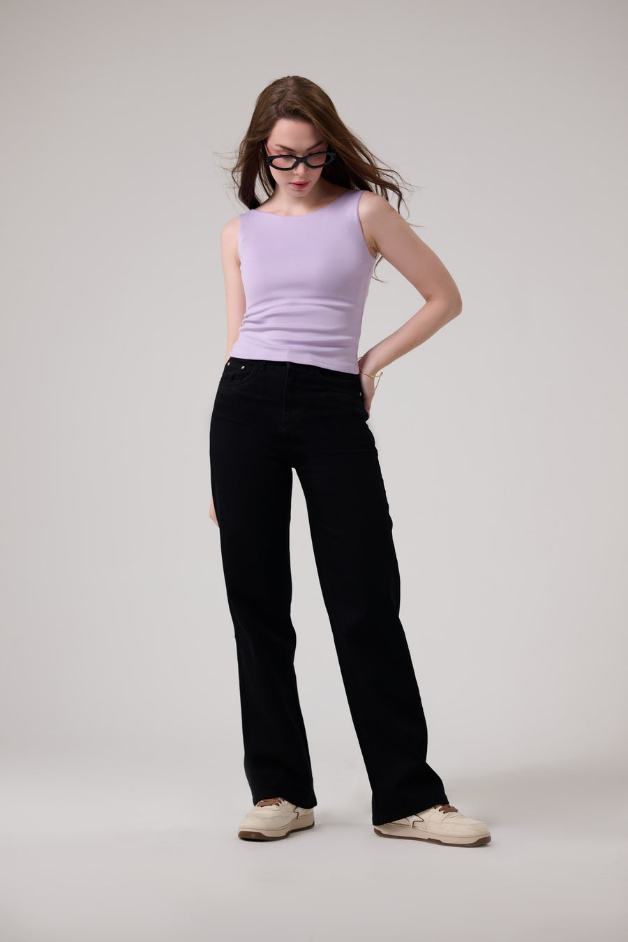 Blackout Straight Jeans