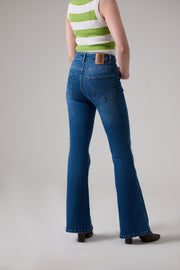 90s Stone Blue Bootcut Jeans