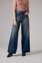 Vintage Blue Wide Leg Jeans