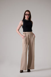 Belted Korean Pants