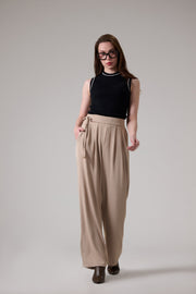 Belted Korean Pants