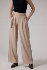 Belted Korean Pants