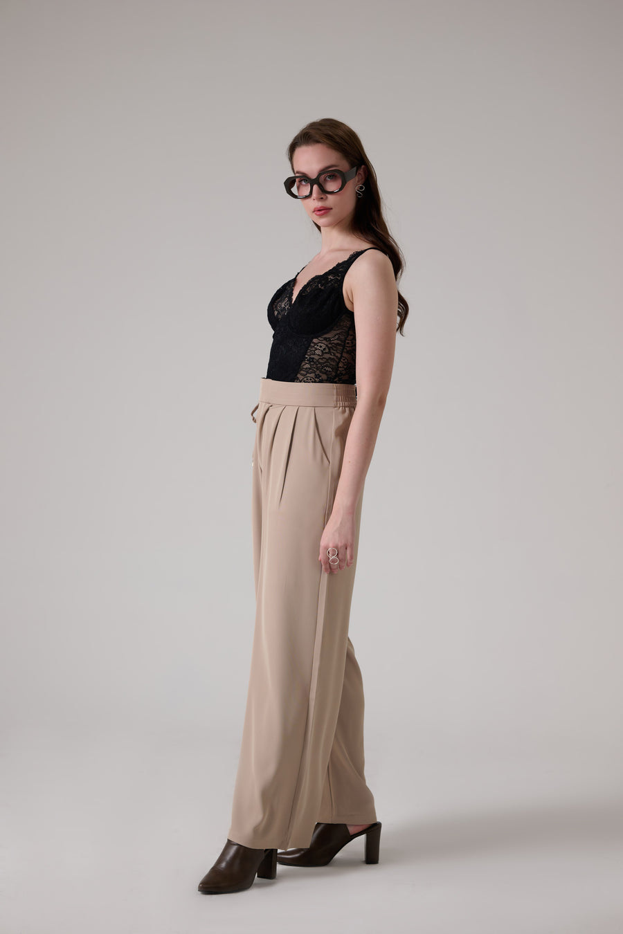 Belted Korean Pants