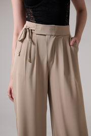 Belted Korean Pants