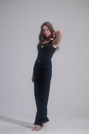 Studded Straight Fit Jeans