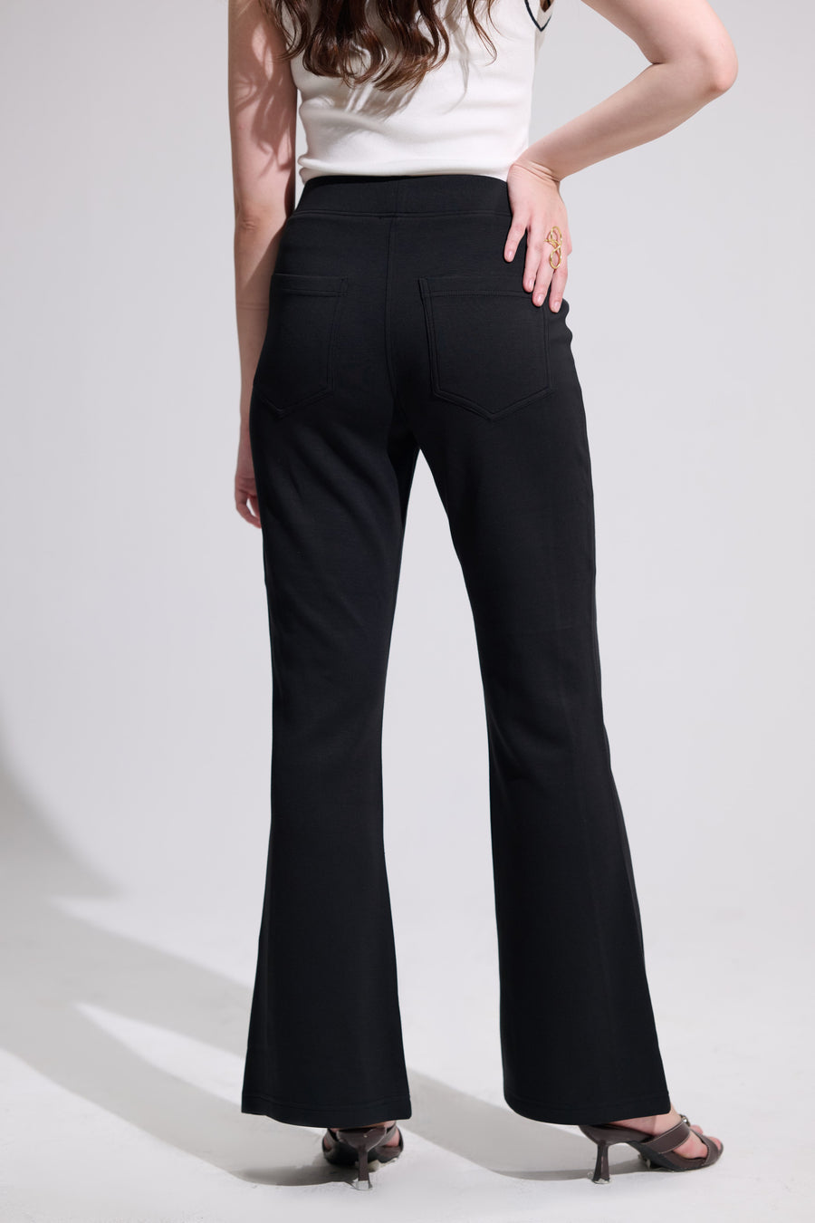 Black Flared Pants