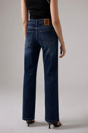 Pixel Studded Straight Fit Jeans