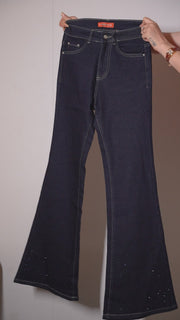 Rhinestone Bootcut